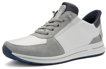 ARA Damen Sneaker Osaka Dusty,Weiss,BLAU Gr. 38