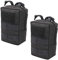 Magarrow Tactical Molle Pouch Multifunktions-Hüfttasche zum Aufhängen (Black- 2pcs)