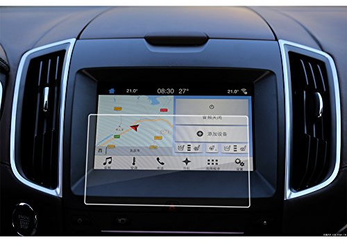 LFOTPP Ford S-Max/Galaxy/Edge 8 Zoll Navigation Schutzfolie - 9H Kratzfest Anti-Fingerprint Displayschutzfolie GPS Navi Folie
