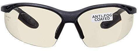 voltX Constructor Schutzbrille Volle Linsenvergrößerung (Nicht bifokal) +1,00 Dioptrien Verspiegelte, LESERSCHUTZBRILLE Vergrößerung linse Schutzbrille mit Lesehilfe CE EN166F, Anti Fog UV400 Linse