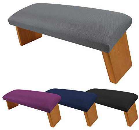 Vivezen - Banc, Tabouret de méditation, Yoga Pliant en Bois - 4 Coloris