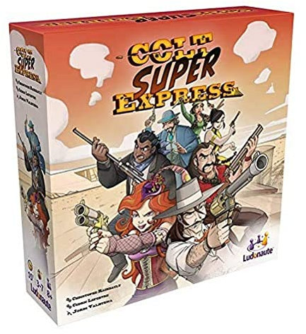Asmodee | Ludonaute | Colt Super Express | Familienspiel | Kartenspiel | 3-7 Spieler | Ab 8+ Jahren | 15+ Minuten | Deutsch