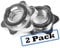BodyRip Standard 1 Collar Bar | A 2Pair of Spinlock Collar | Chrome Barbell Clamp, Weights Lock Spring, Dumbbells | Home Gym, Fitness, Exercise, Workout, Body Lifting