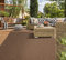 Mia's Teppiche Lara - moderner Outdoor Teppich, wetterfest & UV-beständig, für Balkon, Terrasse und Wintergarten, flachgewebt, Braun, 80 x 150 cm