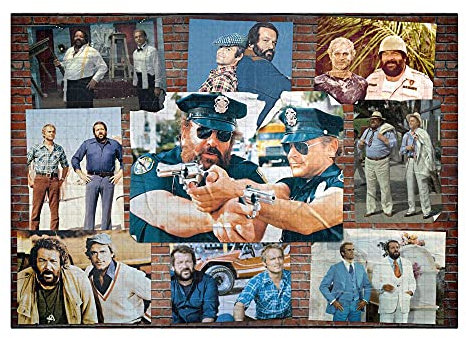 Oakie Doakie Games Bud Spencer & Terence Hill Puzzle Poster Wall #002 (1000 Teile)