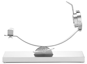 HENDI Jamonero basculante, cabezal con sistema de anillo giratorio, soporte jamonero, 595x215x(H)300mm, acero inoxidable