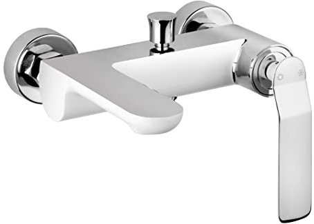 PAINI FRANCE ROBINETTERIE Mitigeur bain-douche ADDICT Blanc/Chrome - Robinetterie salle de bain