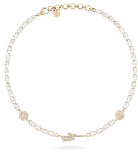 Philipp Plein Damen-Kette Edelstahl, recycelt One Size 88871341