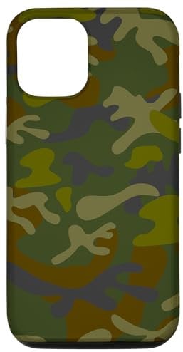 Camouflage Camo Green Brown Khaki Olive Graphic Case for iPhone 12/12 Pro