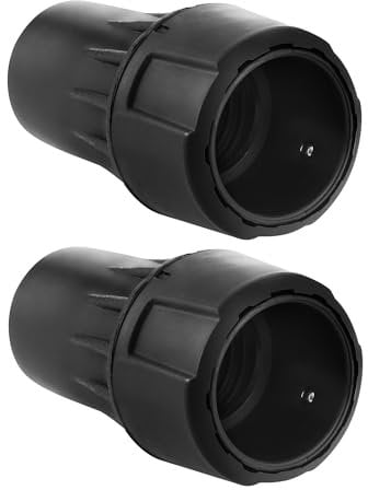 2 Packs DWV9000 Universal Quick Connector, 1-1/4 Inch Dust Collection Adapter Fits for DeWalt Vacuum Hose on Sander, Miter Saw, Table Saw, Dust Extractors, Vacuum Attachments