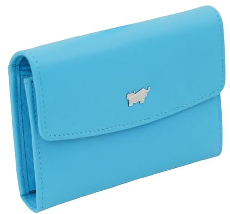 BRAUN BÜFFEL Joy Mini Zip Wallet Turquoise