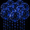 10 Pack LED Ballons,LED Luftballons Leuchtend,Leuchtende Luftballons,Leuchtende Ballons,Luftballons LED 24 Zoll,Luftballons Geburtstag mit Licht,Lichterketten für Geburtstag Valentinstag Party Dekor