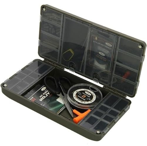 Terminal Tackle Box System Magnetverschluss 24x13x4cm Kleinteile Aufbewahrung Angeln