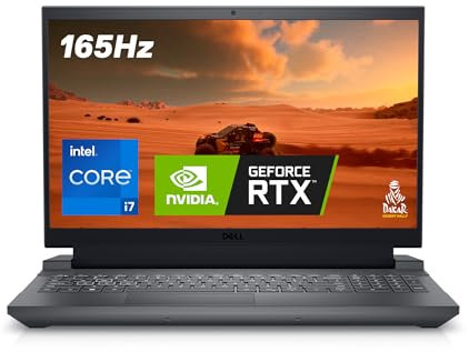 Dell Gaming G15 5530 Portatile 15,6'' FHD IPS 165Hz, Nvidia G-Sync, Intel Core i7 13650HX, RTX 4060 Graphics, 16GB Memoria, 1TB SSD, Windows 11 Home, italiano, Dark Shadow Grey