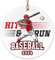 VeryHomy Baseballspieler Weihnachtsschmuck 2024 | Geschenke für Jungen, Liebhaber Männer | doppelseitige Keramikornamente für Weihnachtsbaumschmuck