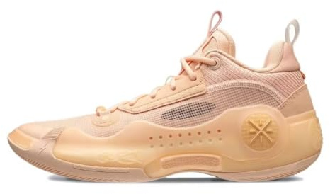 Li-Ning Way of Wade 10 Orange Men Basketball Shoes Lining Anti-Slip Professional Shock Absorption Sneakers Sports Shoes Orange US 8/ UK 7