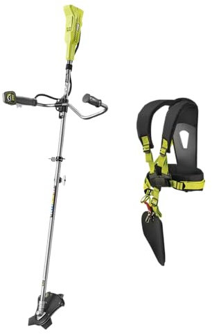 RYOBI - Débroussailleuse 18 Volts One+™ (sans Batterie) et Son Harnais - OBC1820B/RAC138