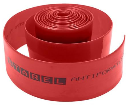 MVTEK MTB Bike Puncture Protection Tape 37mm x 2250mm Puncture Protector Thickness 1mm Ideal for Mountain Bikes Burgundy Bicycle Mountain Bikes