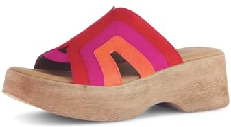 Gabor Damen Sandaletten, Frauen Sandalen,Best Fitting,Riemchensandalen,Leichter Absatz,Sommerschuhe,Freizeitschuhe,fire Kombi,40 EU / 6.5 UK