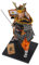 BESTonZON Samurai Puppenfigur Traditionelles Japanisches Kunsthandwerk Dekoratives Desktop-Ornament Detaillierte Handarbeit Einzigartiges Sammlerstück Für Wohnkultur Und Bürodekoration