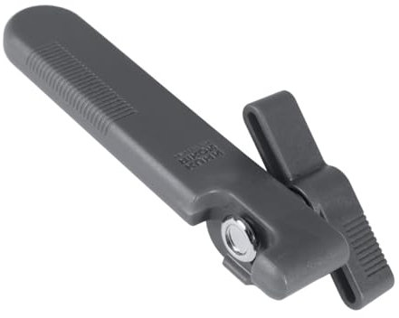 Kuhn Rikon Compact Safety Can Opener Grey Stainless Steel No Sharp Edges