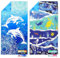 Winthome Strandtuch Beidseitig, Strandhandtuch Groß 180x90cm Mikrofaser XXL Schnelltrocknend Leicht, Badetuch Strandtuch Sandfrei, für Damen Herren Reise Urlaub Schwimmen Sauna (2 Pack)