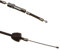MOTOFLEX Starterzug, BVF, schwarz, mit Stellschraube - Simson KR51/1 Schwalbe
