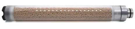 TUXING 4500PSI PCP Air Compressor Desiccant Filter Tube for Water Oil Separator Absord Moisture Absord Water for Dry and Clean High Pressure Air L350mmOD49mmID36mm