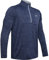Under Armour Men's Tech 2.0 1/2 Zip Versatile Warm Up Light and Breathable Zip Up Top for Working Out, Blue (Blue Ink 497/Mod Grey), XL