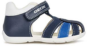 Geox Bébé Garçon B Elthan Boy C Premiers Pas, Navy/Royal, 24 EU