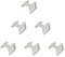 piaceto 6Pcs / Pack Square Blank Einstellung Basis Pad Cufflink DIY Manschettenknopf Findings Craft