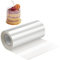 Cake Collars, 10cmx10m Clear Cake Strips Acetate Cake Roll Transparent Film Decorating Wrap for Cake Chocolate Mousse