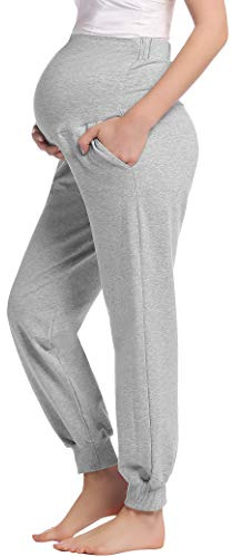Damen Umstandshose Jogginghose Lang Schwangerschaft Warm Schlafanzug/Pyjama/Yoga Hose