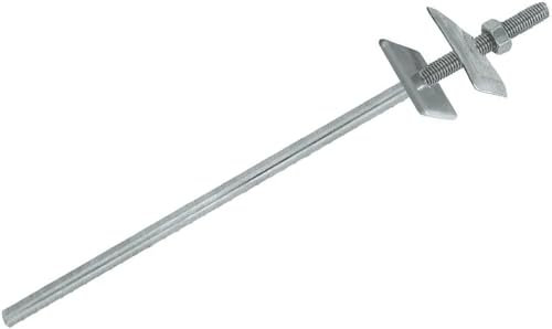 DIELLESHOPPING Barrette filettate zincate M6 x 25 cm, Confezione 20 pezzi, Doppia estremità, Zincato