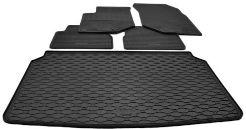 Mattenprofis Gummimatten + Gummi Kofferraumwanne Set kompatibel mit Opel Mokka B ab Bj. 2020 RKK obere auch untere Position