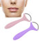 2 Stücke Frühling Gesichtshaarentferner Frauen Edelstahl Gesichtshaarentferner Werkzeug Tragbarer Threading Gesicht Epilierer für Oberlippe Kinn Wangen