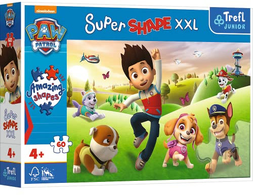 Junior Super Shape XXL Puzzle 60 Teile - Paw Patrol