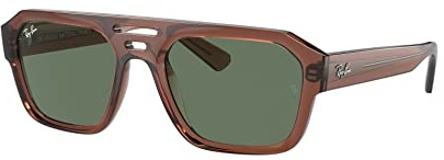 Ray-Ban CORRIGAN RB 4397 Transparent Brown/Dark Green 54/20/145 Unisex Sonnenbrillen