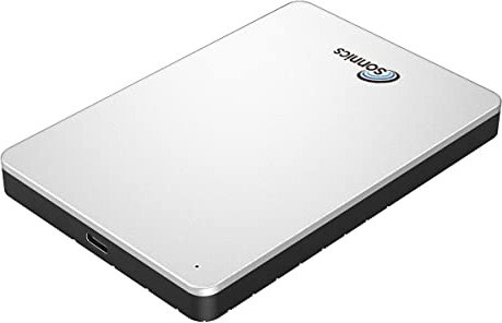 Sonnics 1TB Portable SSD (White) USB 3.1 Compatible with Windows PC, Mac, Smart tv, XBOX ONE & PS4