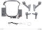 Newwyt Drones Airdrop Thrower Kit mit USB-Kabel, Hochzeitsantrag, Ringe, Geschenklieferung und Rettungsgeräte, passend für MavicAir 3