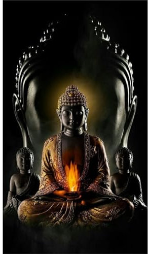 Diamond Painting Kit Statue Gott,Groß Diamant Painting Bilder Set 5D DIY Erwachsene Kinder Full Rundbohrer Stickerei Kreuzstich Malen nach Zahlen Kunst Handwerk Home Wohnzimmer Wand Dekor 80x160cm