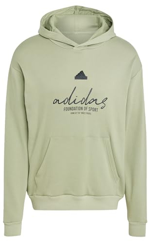 adidas Herren Brand Love French Terry Hoodie Kapuzensweat (1er Pack)