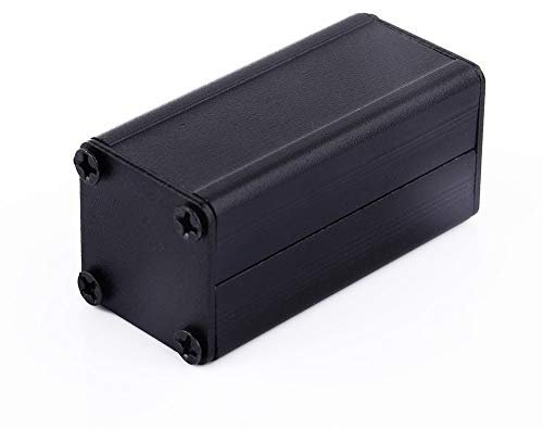 Gehäuse aus Extrudiertem Aluminium, Elektronische Projektbox aus Aluminium, Leiterplatte, DIY-Box, Instrumentenbox, Gehäuse, Elektronisches Kühlgehäuse, Integrierte Rillen Zum Halten von Leiterplatten