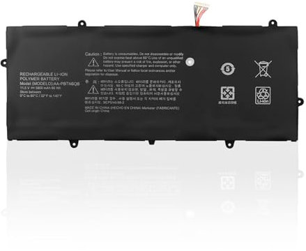 GDDGFVKV Batteria per laptop 11,5 V, 66 Wh, 5800 mAh, AA-PBTN6QB, compatibile con Samsung Notebook 9 NP900X5N Series 900X5N NP900X5N NP900X5N-X01US NP900X5N-L01US NP900X5N-K03