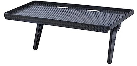 Ciieeo Tv Rack Monitor Stand Riser Hanging Shelves for Wall Desktop Computer Bracket Tv Top Platform Wall Hanging Mounted Shelves for Storage Dvd Holder Storage Shelf Abs Black