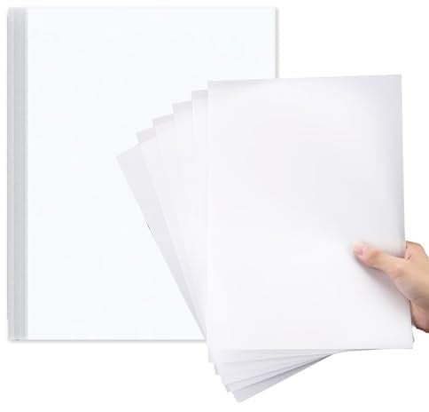 50 Stück Laternenzuschnitte,Transparentpapier Weiß,Laternen Rohlinge,Laterne Basteln,Quadrat 20 X 29.7 Cm 53g Pauspapier,Durchsichtig Bedruckbar Transparentes Druckerpapier,Zum Zeichnen Basteln