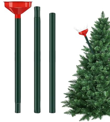 Langer Trichter zum Gießen von Pflanzen | Mehrzweck-Bewässerungsgerät für Weihnachtsbäume | Leichtes Bewässerungszubehör, tragbarer Bewässerungstrichter für den Innen- und Außenbereich
