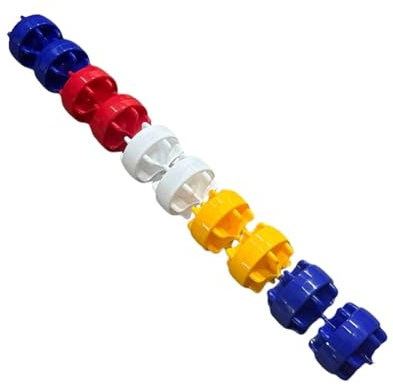 YINMAN Divisores De Entrada De Piscina, Líneas De Boya De Plástico De Cordón De Seguridad, Líneas De Advertencia De Divisor De Piscina Reutilizables para Playa De Piscina(Nylon Rope,12m/39.4ft)