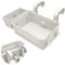 Pool Aufbewahrungskorb Set inklusive Kunststoff Pool Korb Pool Getränkehalter Hot Tub Zubehör Multifunktionales Pool Zubehör für Aufstellpool Schwimmbad Oberirdischen (White)