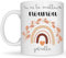 henrietteandco - Mug Nounou Personnalisé Cadeau Original Remerciement | Tasse Prénom Assistante Maternelle 330ml Céramique Blanc | Idée Cadeau Fin Contrat Année